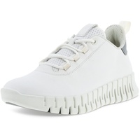 ECCO Gruuv W White Light Grey Sneaker, 38 EU Schmal