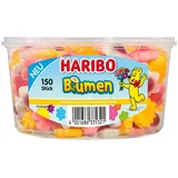 HARIBO Bunte Blumen Fruchtgummi Blumen mit Konfektfüllung 1020g