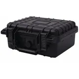 yorten Universalkoffer mit 3 Schaumstoff Schutzkoffer, 27 x 24,6 x 12,4 cm, Schwarz, Transportkoffer Koffer aus Polypropylen + ABS