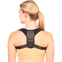 ActivHawks Geradehalter zur Haltungskorrektur für Damen und Herren - Rückenstabilisator | Haltungsbandage | Rückenstützgürtel | Rückenbandage für eine aufrechte Körperhaltung - Enthält E-Book, Tasche