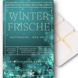 Interluxe Duftwachs Duft Winterfrische Duftnote Alpenkraut Minze Rosmarin angenehm duftend Waxmelt 100% pflanzlich Duftwachswürfel Wachs mit Duftöl Duftwachsblock