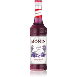 Monin Le Sirop Lavender Sirup zur Zubereitung von Getränken Geschmack Lavande 700 ml