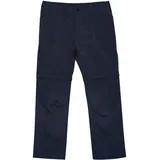 Color Kids Pants W. Zip Off blau 128