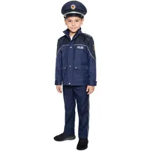 maskworld Polizei Kostüm Kinder 152