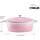 STONELINE Rosa Cocotte Bräter 32 x 25 cm
