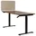 Beliani Schreibtischtrennwand SPLIT 80 x 50 cm Beige