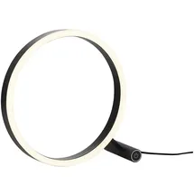 Selltec LED Tischleuchte Anthrazit