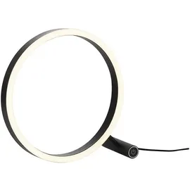 Selltec LED Tischleuchte Anthrazit