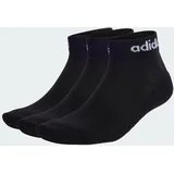adidas Linear Crew Cushioned Socken 3er Pack Black / White 40-42