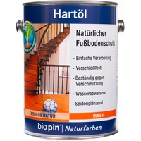 Biopin Natur-Hartöl Transparent seidenglänzend 2,5 l