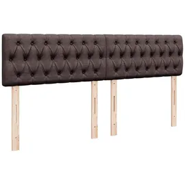vidaXL Boxspringbett 180 x 200 cm Dunkelbraun