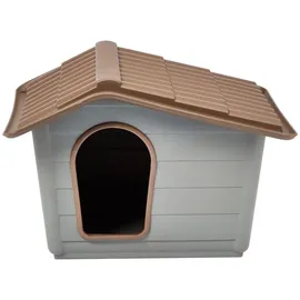 Nayeco Hundehütte 60 x 50 x 41 cm Recyceltes Material Grau
