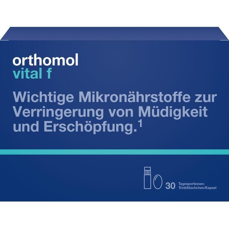 orthomol vital f trinkflschchen 30 st