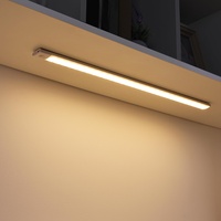 Unterbauleuchte Küche LED, 40cm Schrankbeleuchtung LED Schrankleuchten mit Bewegungsmelder, 3 Arten der beleuchtungsfreien Transformation, Unterschranklicht für Küche, Nachtlicht, Kleiderschrank(1PCS)