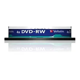 Verbatim DVD-RW 4.7GB 4x 10er Spindel