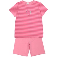 SCHIESSER - Schlafanzug CLASSICS – PFERD 2-teilig kurz in pink/rosa, Gr.98