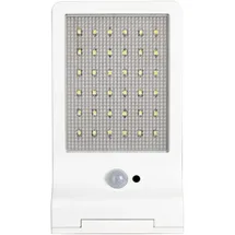 Osram Außenwandleuchte Solar 19,2 cm spritzwassergeschützt IP44 weiß