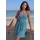 LASCANA Strandkleid Blau 36