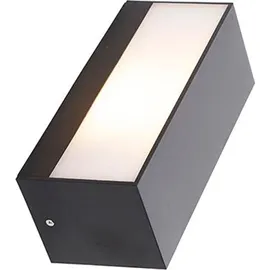 QAZQA Houks (IP54) Schwarz