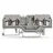 WAGO 279-815/281-410 Diodenklemme 4mm Zugfeder Belegung: L Grau