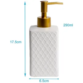 Intirilife Seifenspender 290ml Weiß
