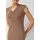 s.Oliver Midikleid Viskosemix V-Ausschnitt Braun 44