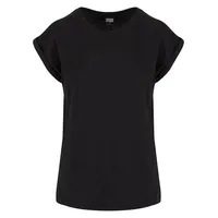 URBAN CLASSICS Ladies Extended Shoulder Tee T-Shirt schwarz