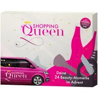 Shopping Queen Beauty Adventskalender 2022-24 Kosmetik und Schmink Überraschungen | Adventskalender für Frauen und Erwachsene, Make-up Sets, offizielles Lizenzprodukt, Rosa