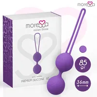 Moressa - Osian 3 Premium Silikon Liebeskugeln 85 g Beckenbodentrainer