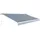 vidaXL Gelenkarmmarkise 500 x 300 cm blau/weiß
