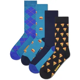 Happy Socks Everyday Crew Socken 4er Pack Mehrfarbig 36-40