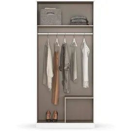 Rauch »Kleiderschrank Schrank Garderobe Wäscheschrank COSTA«, Breite 91 cm grifflose Front mit Push-to-Open Funktion MADE IN GERMANY