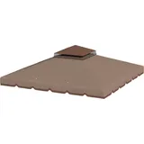 Ersatzdach Für 3x3m Pavillon, Upf 30+ Polyester