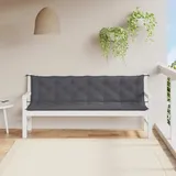 vidaXL Gartenbank-Auflage 200 x 50 x 7 cm Anthrazit 1 St.
