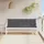 vidaXL Gartenbank-Auflage 200 x 50 x 7 cm Anthrazit 1 St.
