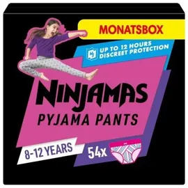 Pampers Ninjamas Mädchen 8 Jahre (27-43 kg) 54 St.