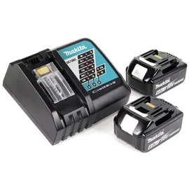 Makita DGA517RGJ inkl. 2 x 6,0 Ah + Makpac Gr. 3