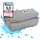 SAXONICA Rechteck Pool hellgrau 500 x 300 x 150 cm
