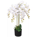 Leaf Design UK Realistische künstliche Orchidee im Topf