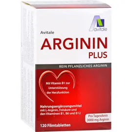 Avitale GmbH Arginin plus Filmtabletten 120 St.