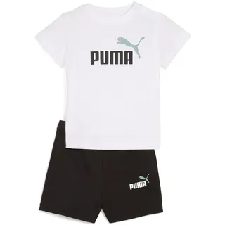 Puma Minicats Essentials T-Shirt & Shorts Baby-Set 02 - PUMA white 92