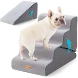 Gardner Pet 2-in-1 Hundetreppe, 4 Stufen, hochdichter Schaumstoff