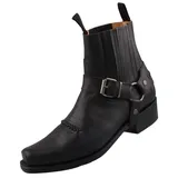 Sendra Biker Stiefelette 6445 Schwarz - Schwarz - 42