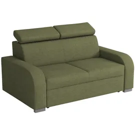 Mirjan24 Sofa Oslo 2, Einstellbare Kopfstützen, 170x100x85-100 cm grün