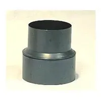 FireFix Reduzierstück Ø 130 - 120 mm Stahl gebläut