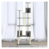 vidaXL Kratzbaum 188 cm grau