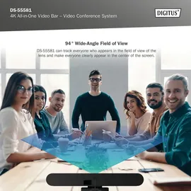 Digitus 4K All-In-One Video Bar Mini - Videokonferenz-System