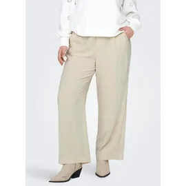 ONLY CARMAKOMA Anzughose »CARAGNES MW LINEN BL MEL PANT TLR«,