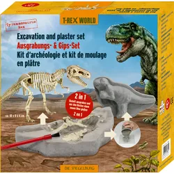 Die Spiegelburg - Ausgrabungs-&Gips-Set T-Rex - T-Rex World