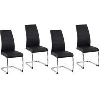 Hti-Living HTI-Line Schwingstuhl SallyC PU 4er